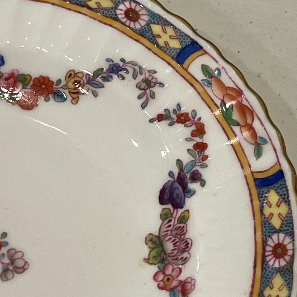 Vtg Minton China England Rose A4807 Antique Bone China Dessert Plate  5.5